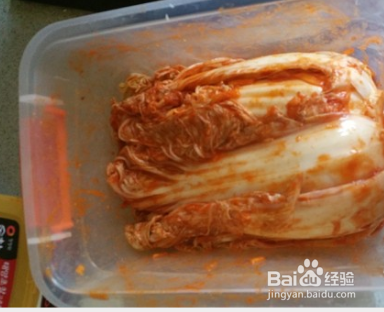 韩式辣白菜做法