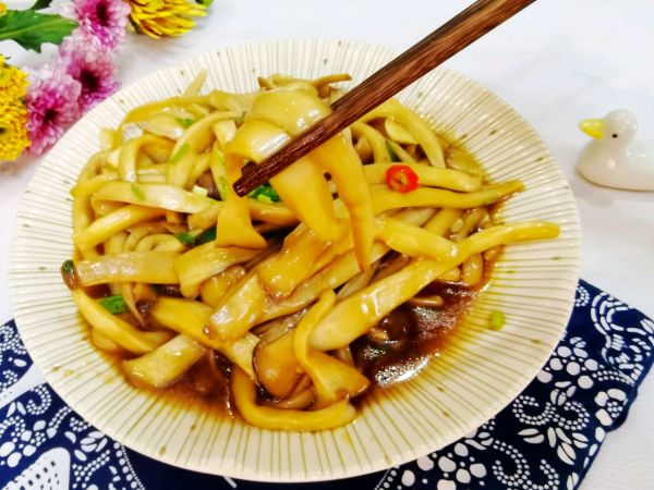 手撕蚝油杏鲍菇