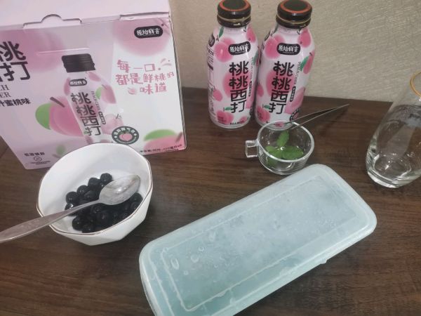 桃桃西打珍珠饮