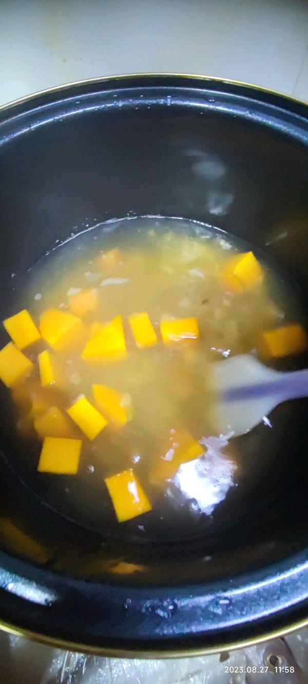 小米绿豆南瓜粥