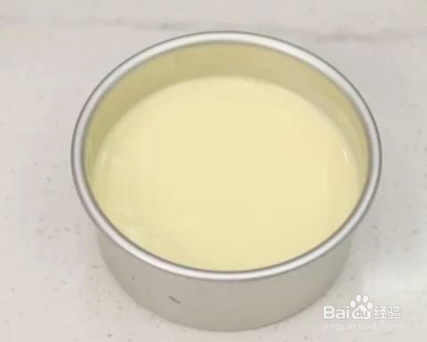 六寸海绵蛋糕的做法