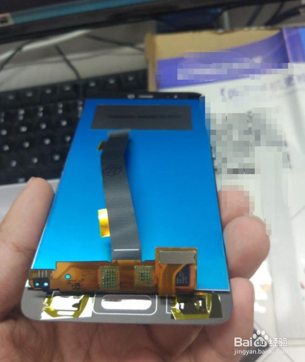 小米note拆前屏教程