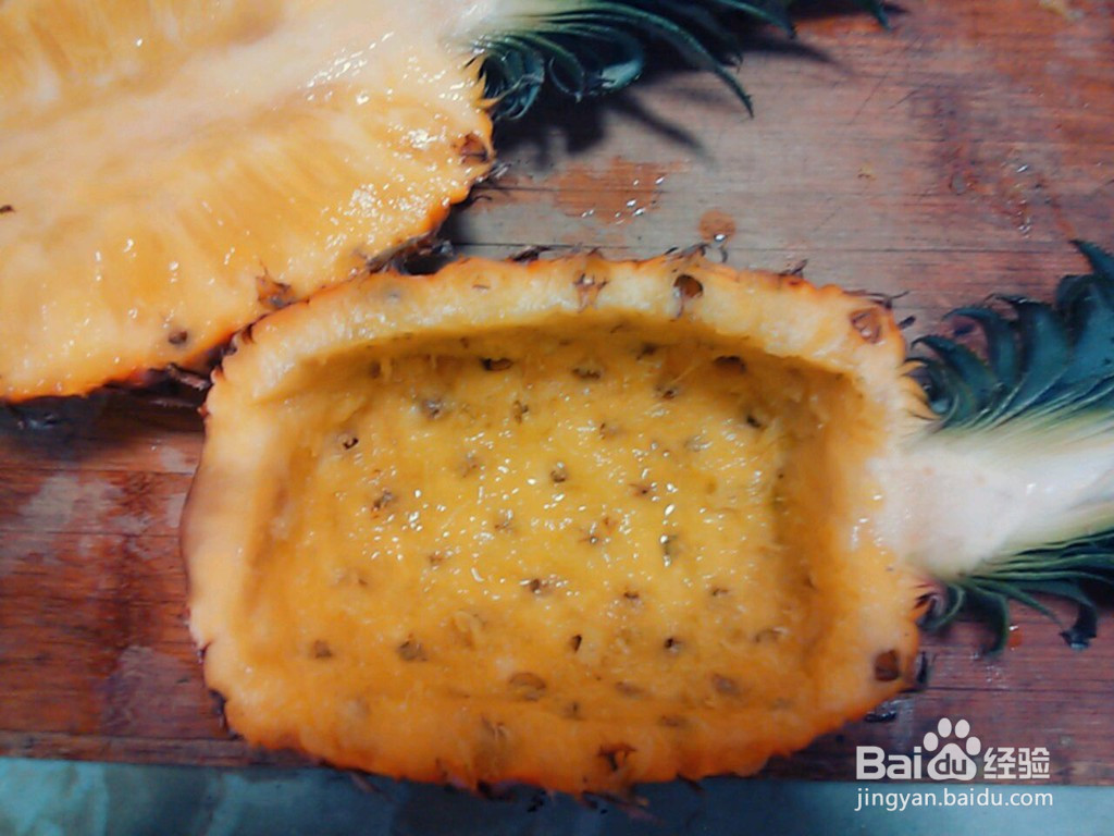 菠萝饭第一次实验的做法