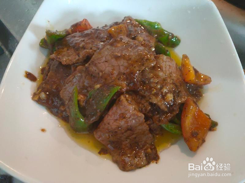 铁板黑椒牛柳的做法