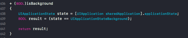 iOS 如何判断手机处于前台与后台