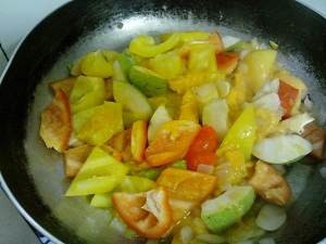 芒果鳕鱼制作过程