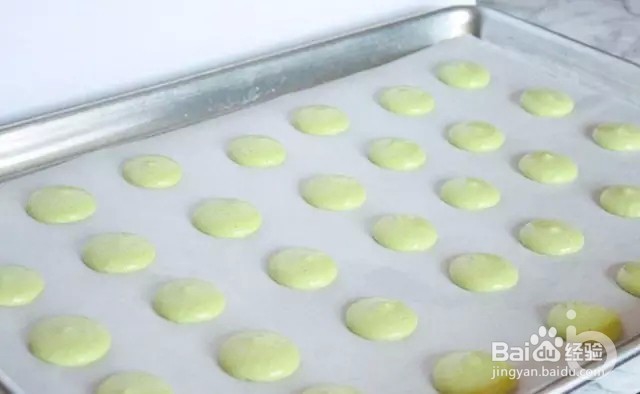 抹茶马卡龙的做法（图文版）