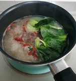 超快手肉丝咸汤饭