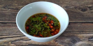 蒸面-胡萝卜叶的做法