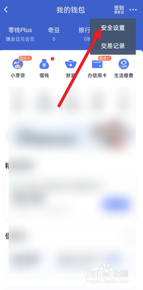 爱奇艺怎么开启钱包锁