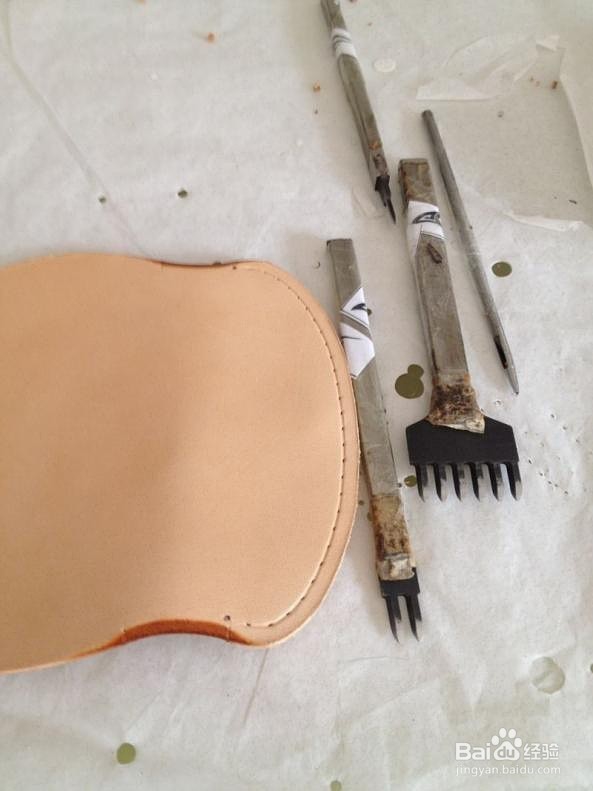 手工牛皮包制作教程