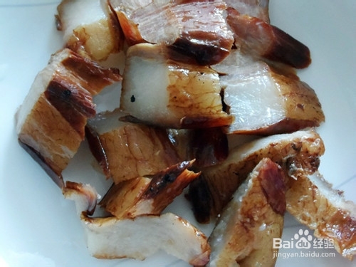 双菇蚝油辣肉烩油条