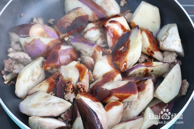 肉末茄子的做法