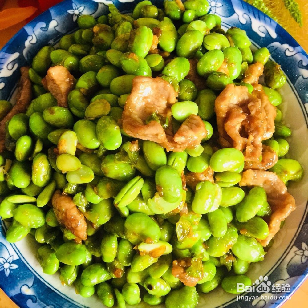 毛豆炒肉如何做才好吃