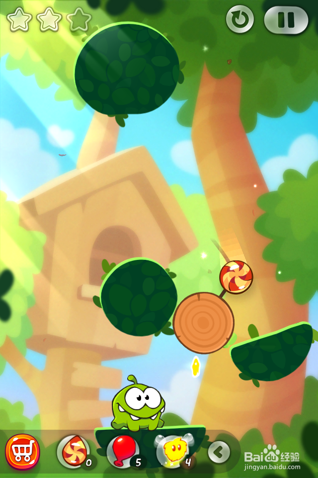 割绳子2:丛林第21关