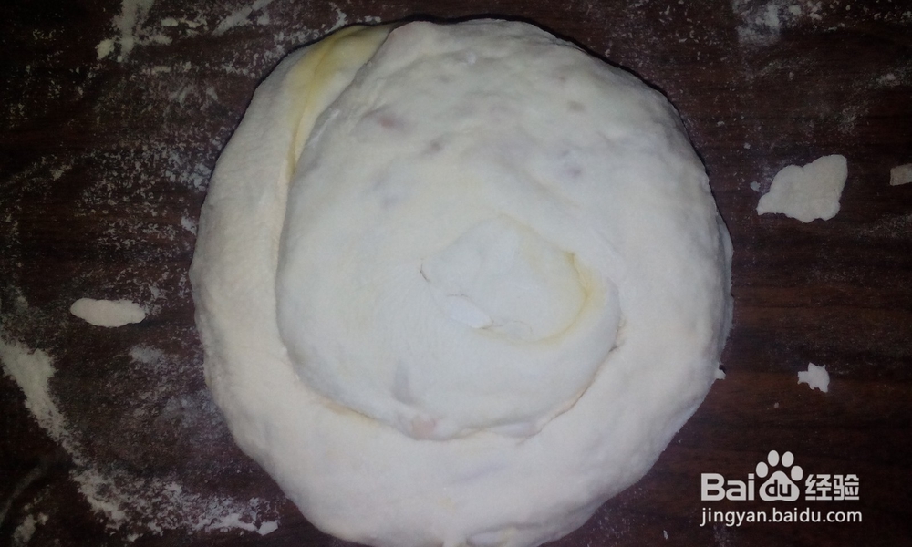 美味可口的火腿千层饼