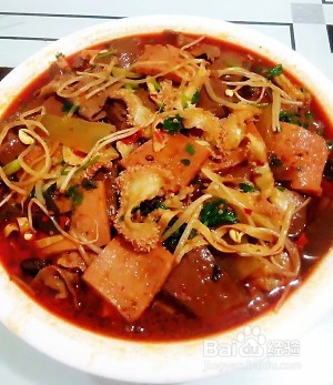 好吃的毛血旺