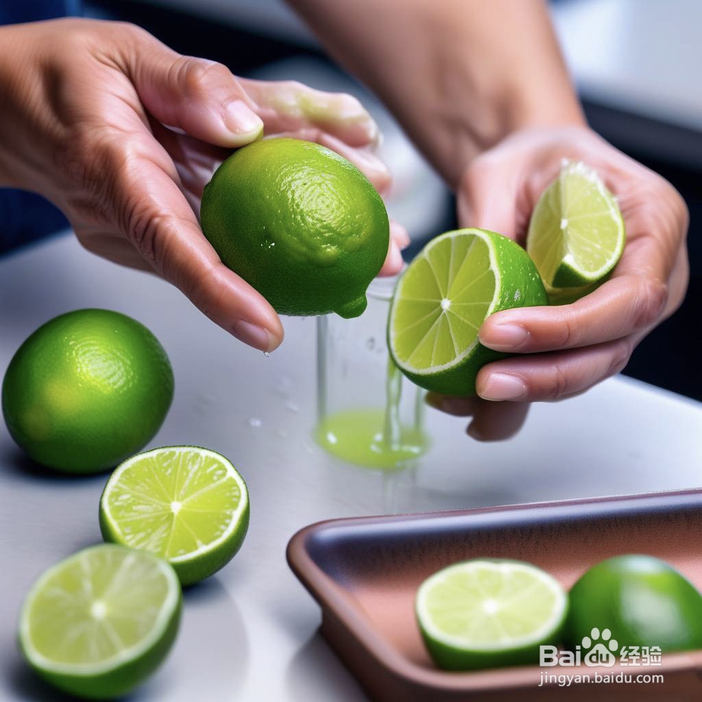 青柠话梅气泡水的做法