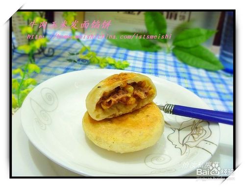 【简单制作的花样饼大全】牛肉玉米发面馅饼