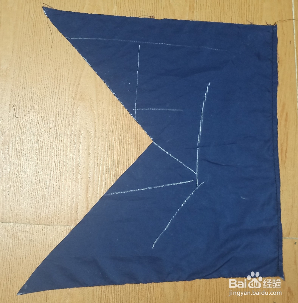 程太太做手工之——如何简单快速裁出45度斜布条