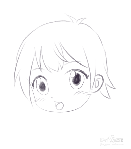 Q版漫画头部简单技法