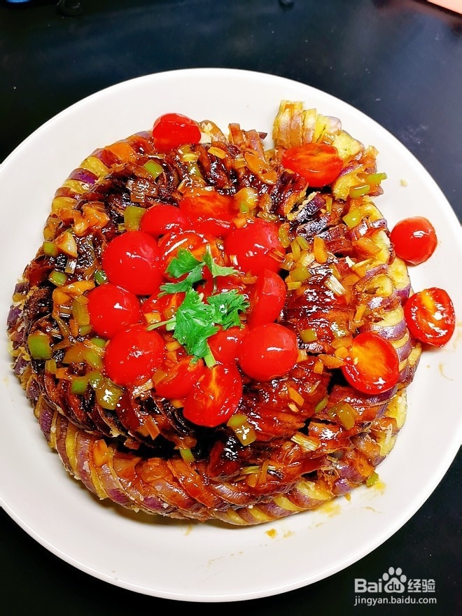 怎么做菊花茄子
