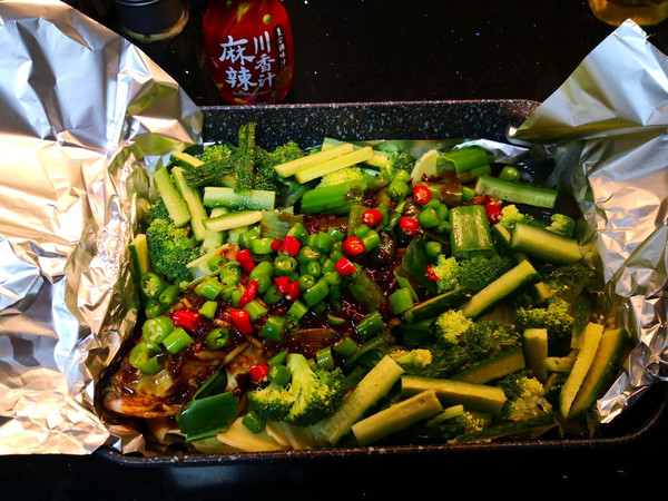 简易烤箱锡纸烤鱼