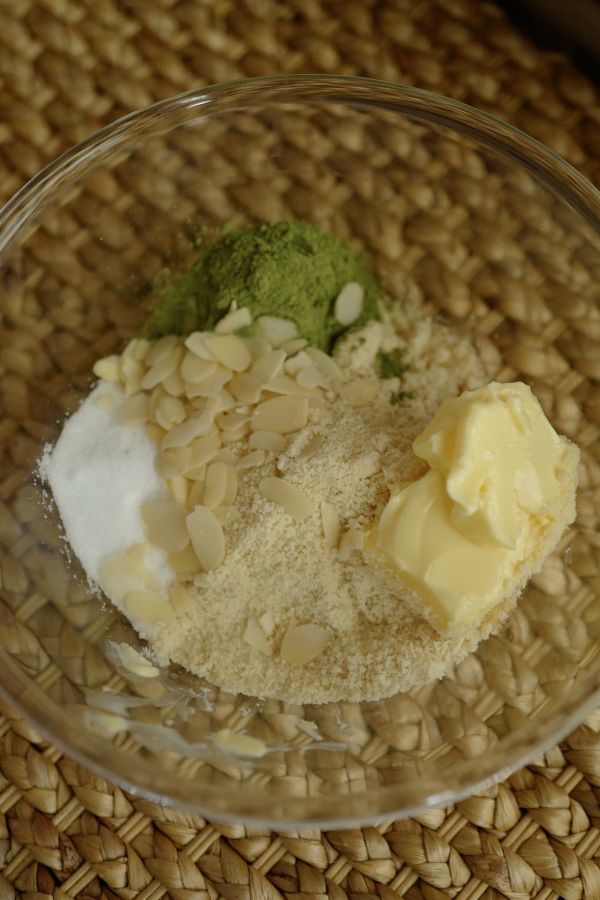 抹茶杏仁小饼干
