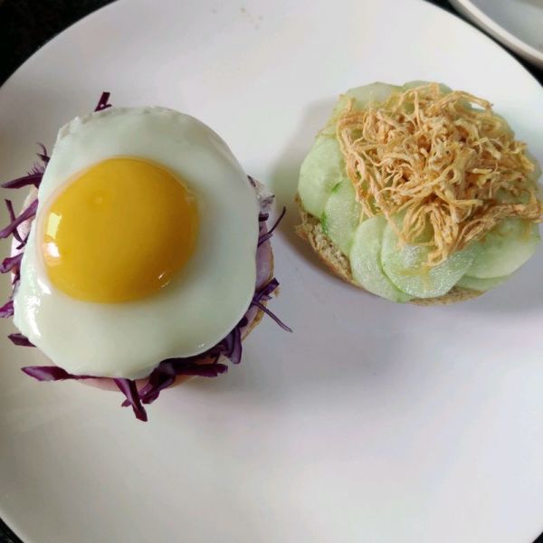 低脂高颜值三明治