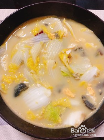 鲜掉眉毛的上汤娃娃菜，超好喝~