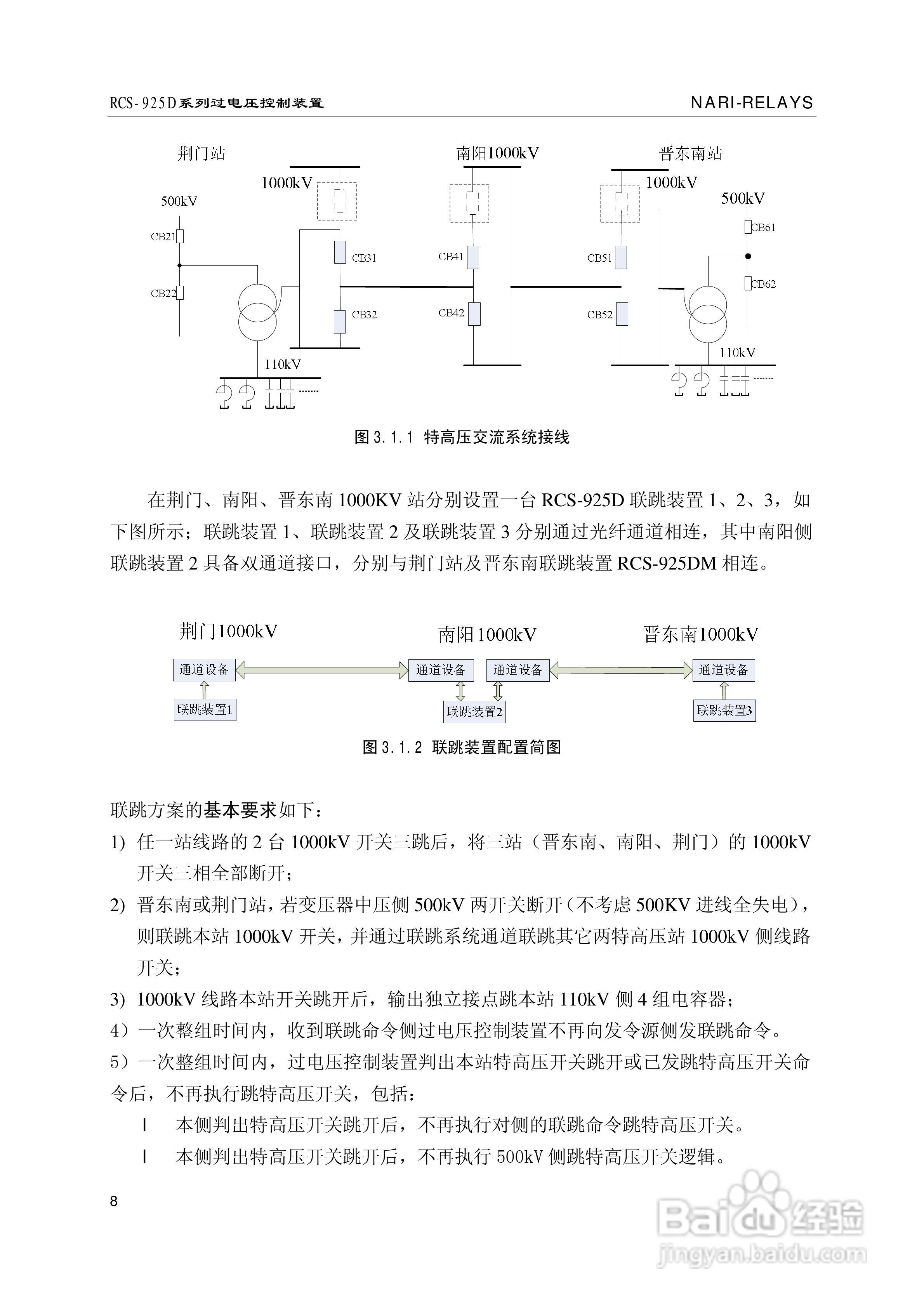 南瑞继保RCS-925D系列特高压过电压控制装置使用说明书:[2]