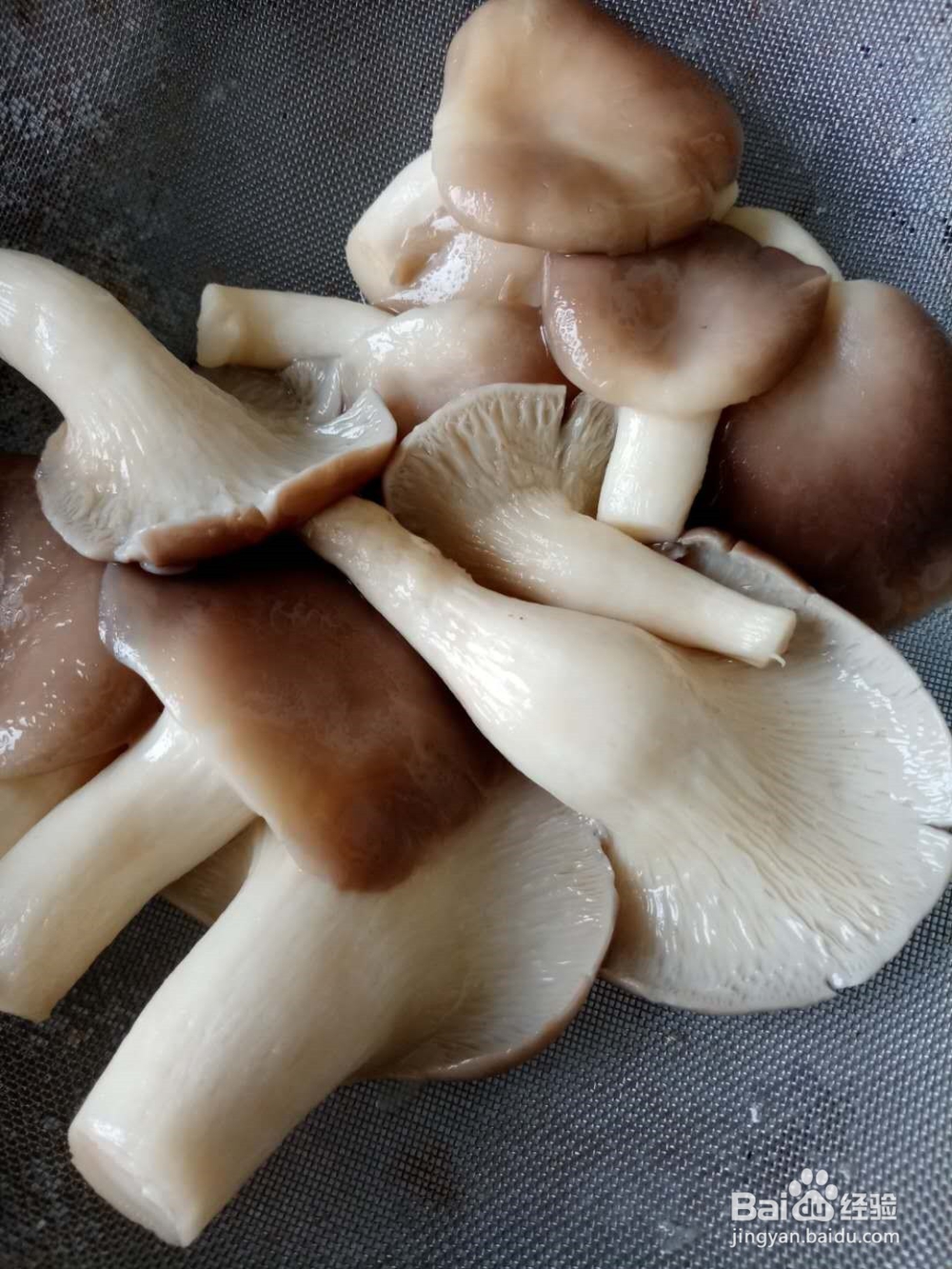 秀珍菇炒瘦肉片