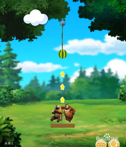 熊大熊二吃西瓜游戏攻略