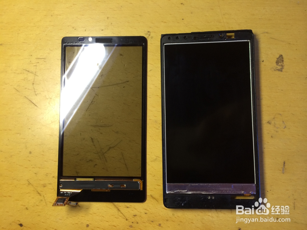 诺基亚Lumia920更换外屏玻璃