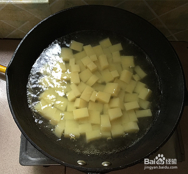 肉末烧米豆腐的制作方法