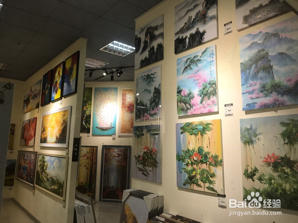 昆明最大的画廊，装饰配画