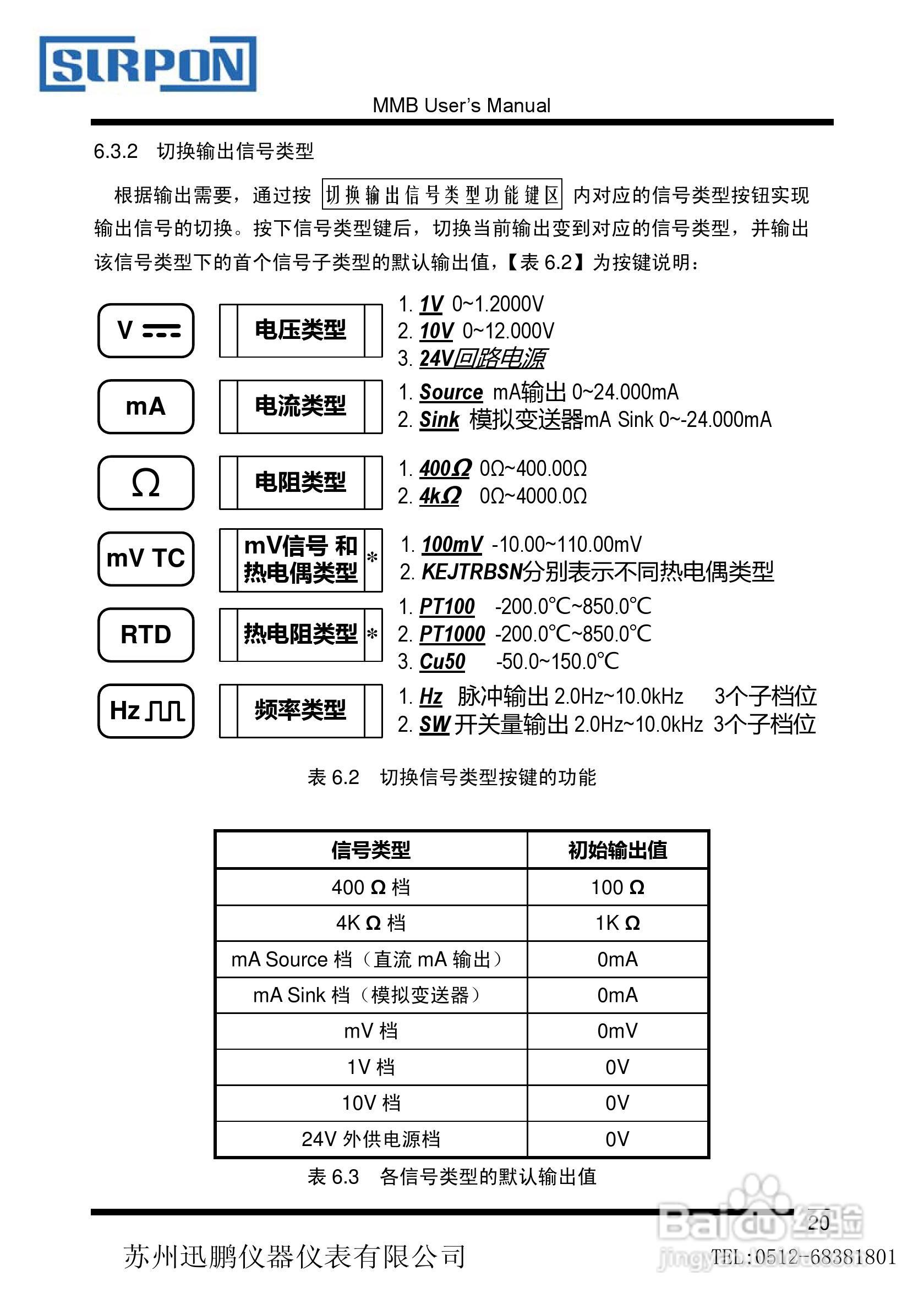 苏州迅鹏XP-MMB信号发生器用户手册:[3]