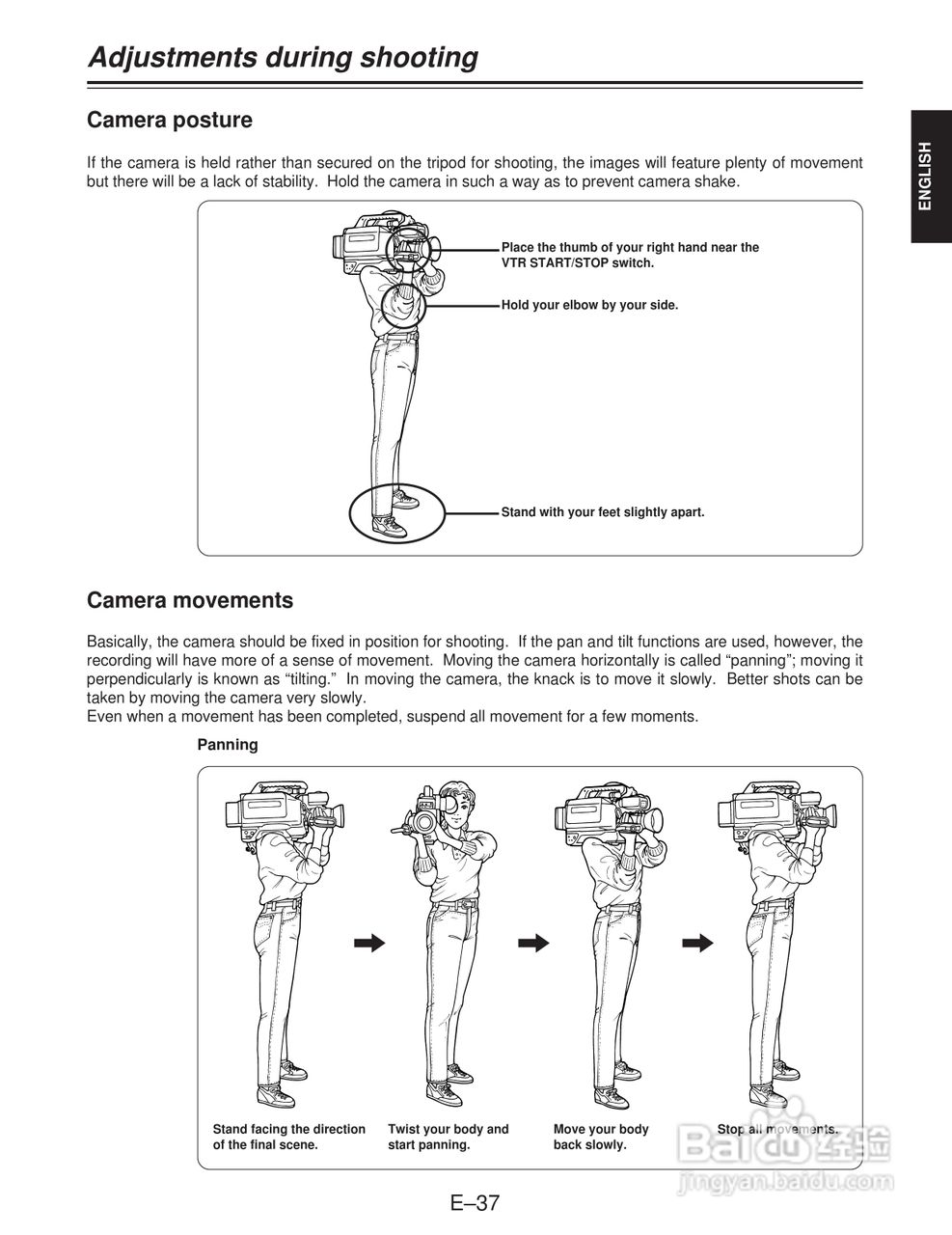 松下AJ-D215HE数码摄像机说明书:[4]