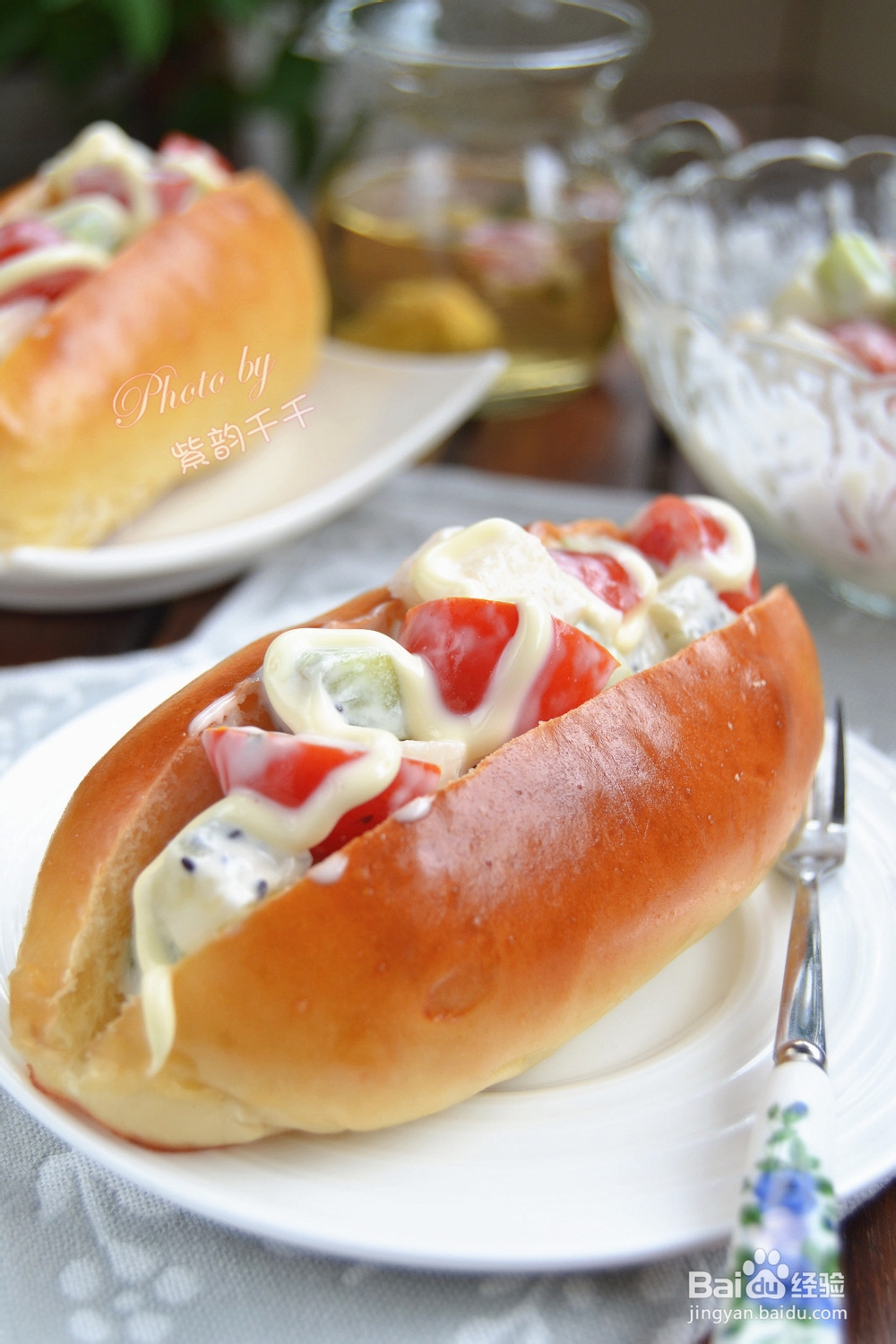 水果沙拉面包怎么做