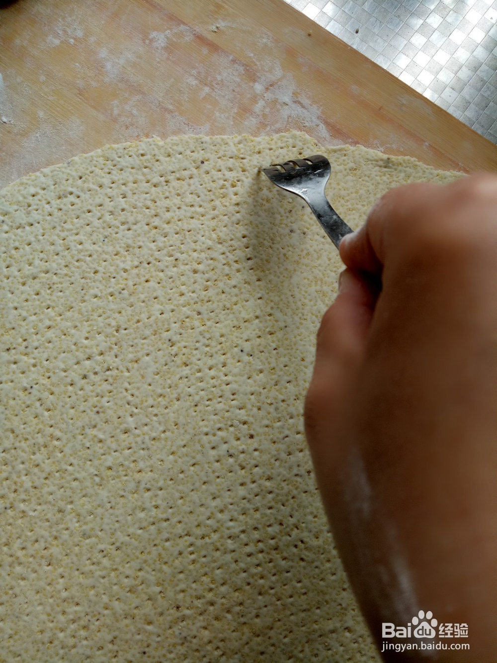 在家做小米锅巴