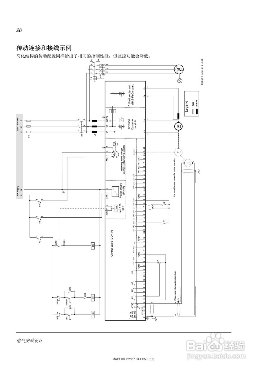 ABB直流调速器DCS550使用手册:[3]
