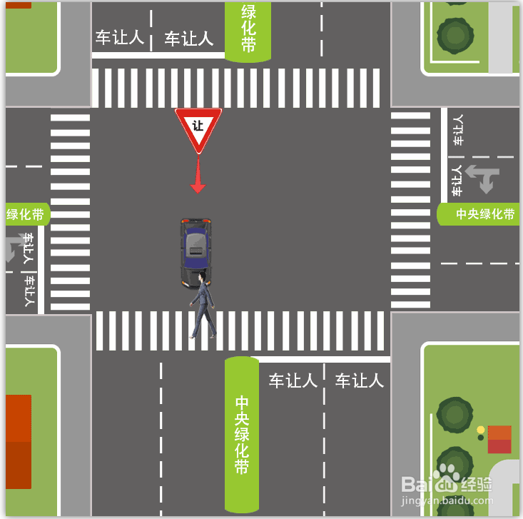车让人怎么界定