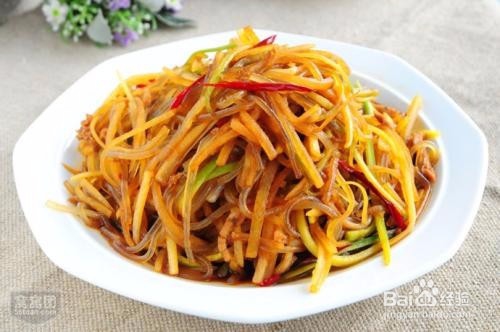 东北菜酸辣萝卜丝