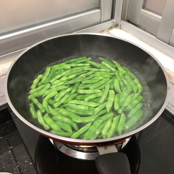 五花肉炒四季豆