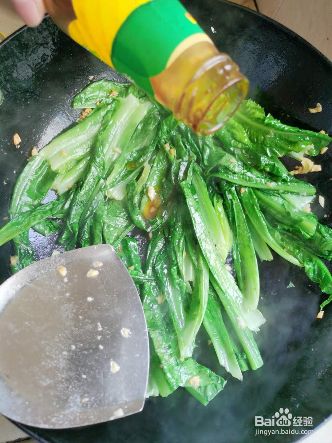 蒜蓉油麦菜怎么做