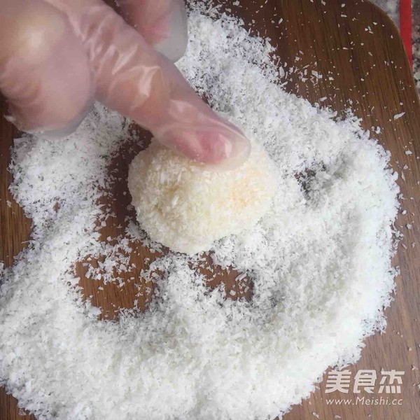 芒果糯米糍的做法