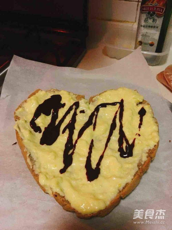 香蕉巧克力卡仕达蛋糕