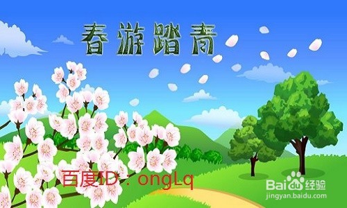 学校组织去春游应该准备方案