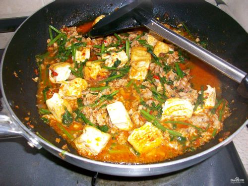 【菜谱换礼】芫茜肉末烧辣豆腐