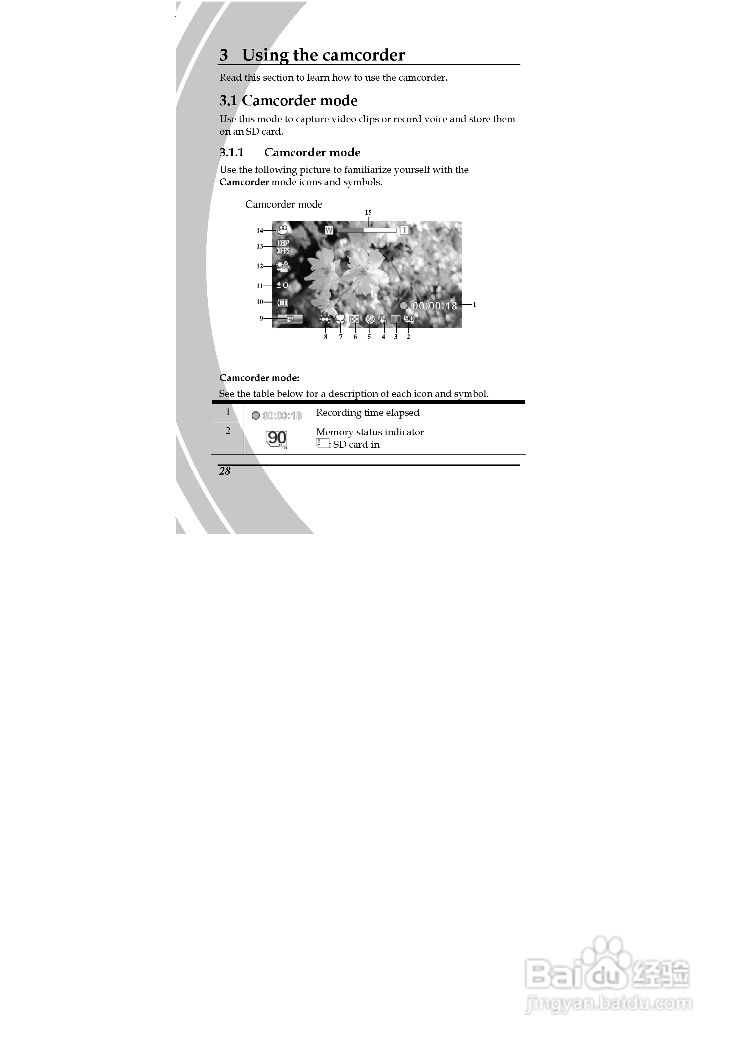 德之杰DXG-590VE数码摄像机使用说明书:[4]